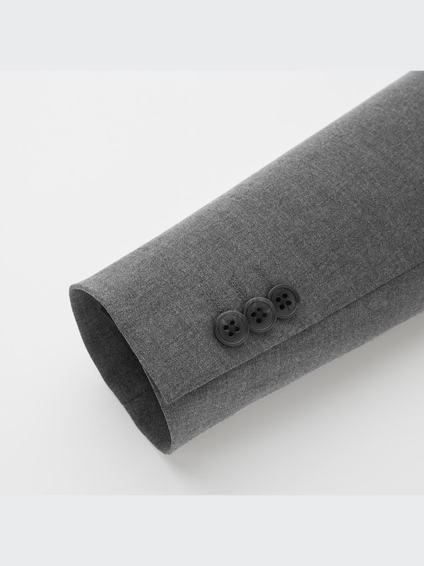 ストレッチテーラードジャケット（無地・ストライプ・1つボタン・ロング丈）21年春夏モデル