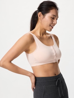 エアリズム前あきブラ