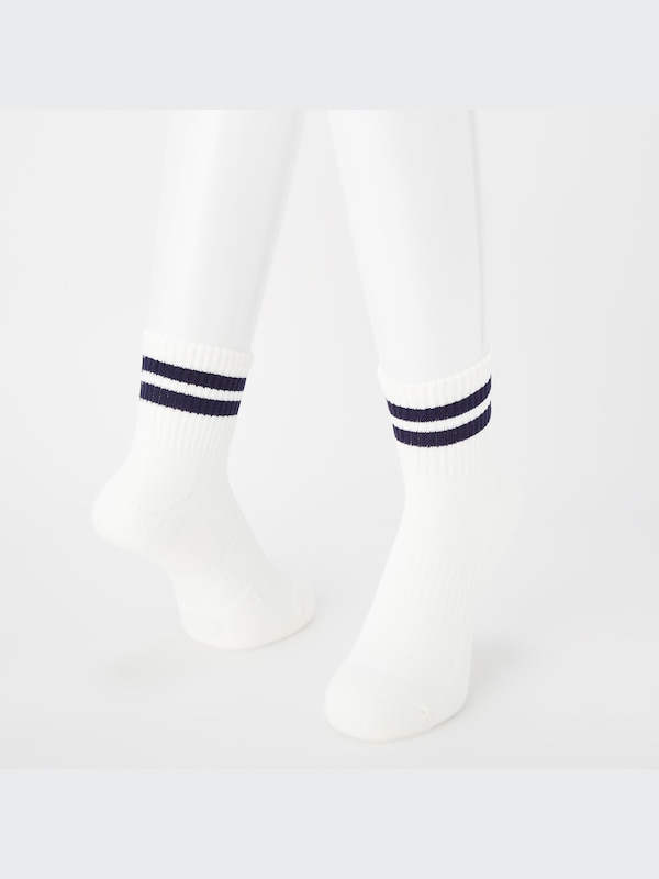 パイルラインハーフソックス