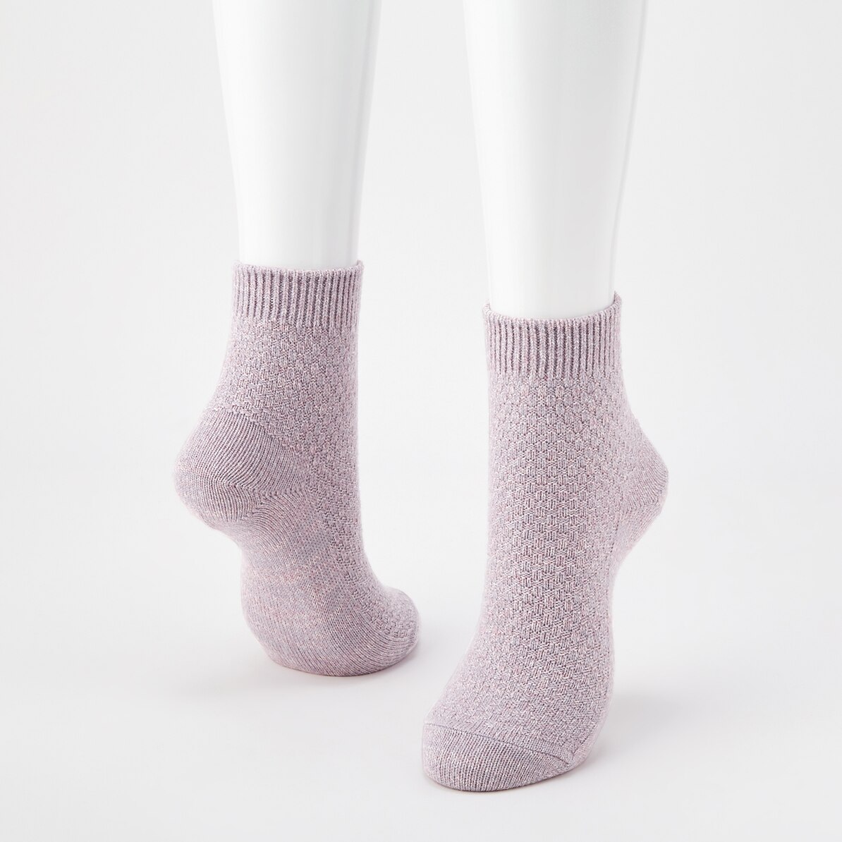 ヒートテックソックス クルーカノコ 2足組 Women ユニクロ