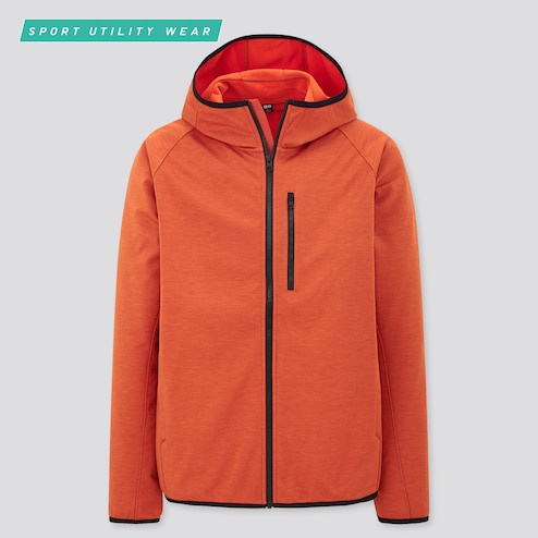 Windproof Fleece Long Sleeve Full-Zip Hoodie