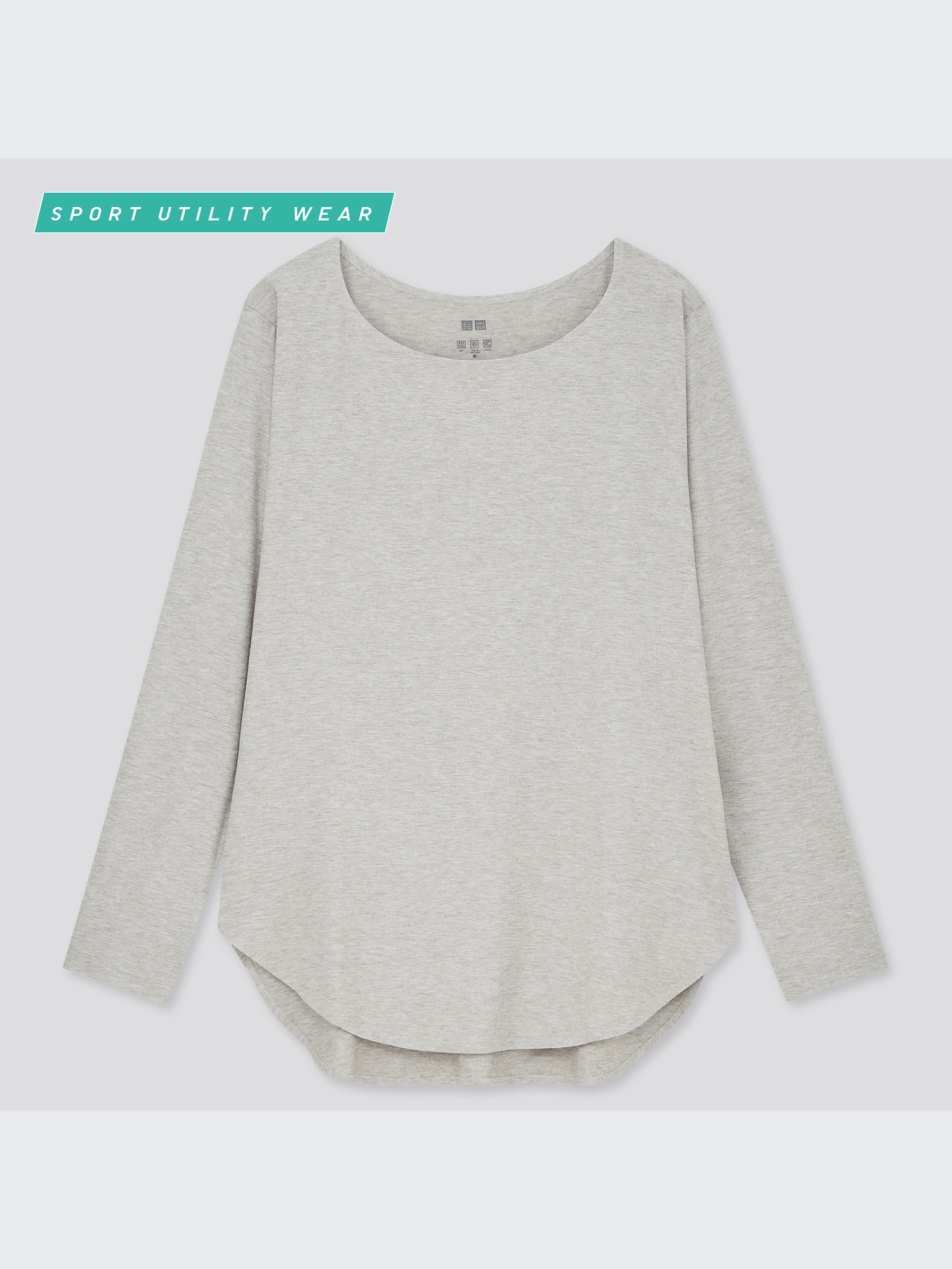 UNIQLO - 未使用！ エアリズム 激レア 長袖T エアリズムコットンクルーネックTシャツ/長袖｜UNIQLO
