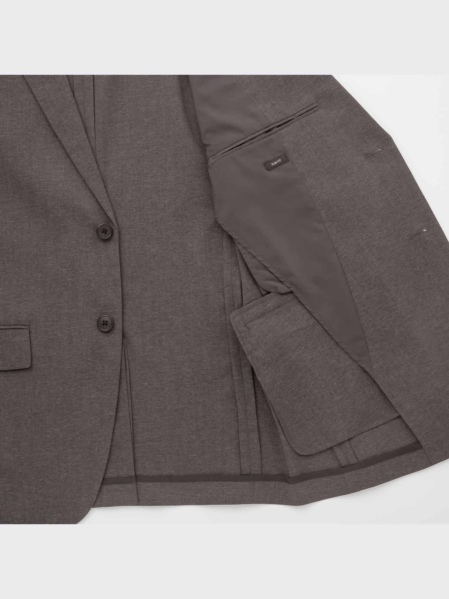 SISE ウールジャケット Super140's ウールトロピカル チェックオーバーサイズド