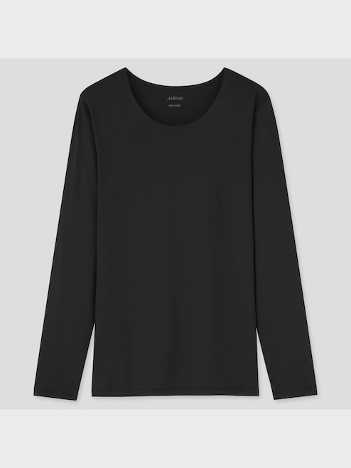 WOMEN'S AIRISM UV PROTECTION LONG SLEEVE T-SHIRT UNIQLO SG