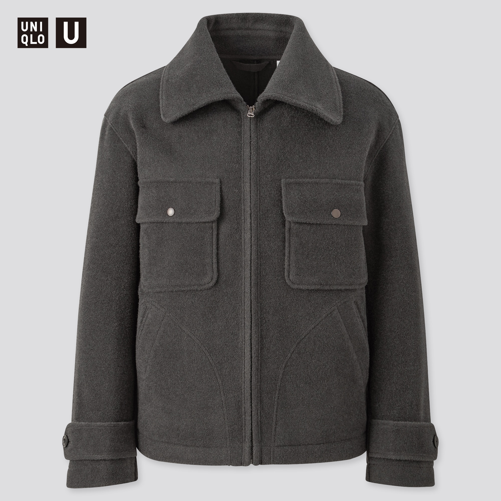 Uniqlo u hotsell wool blend jacket