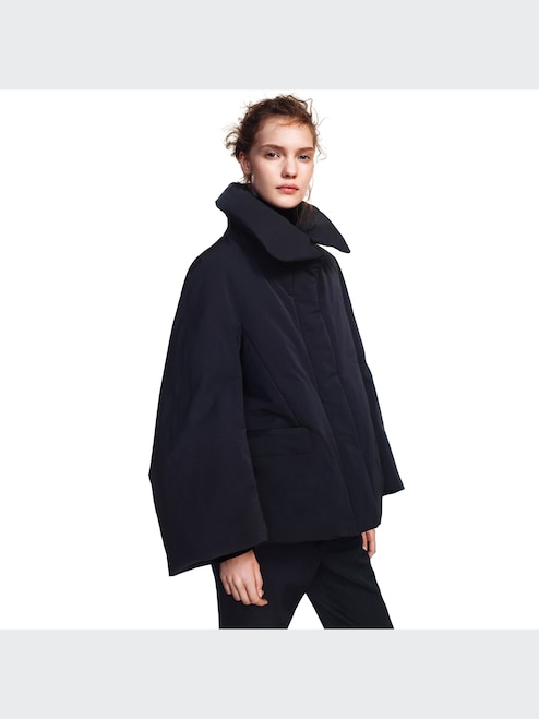 Puffer Jacket Jil Sander Uniqlo Coat WOMEN'S +J HYBRID DOWN JACKET