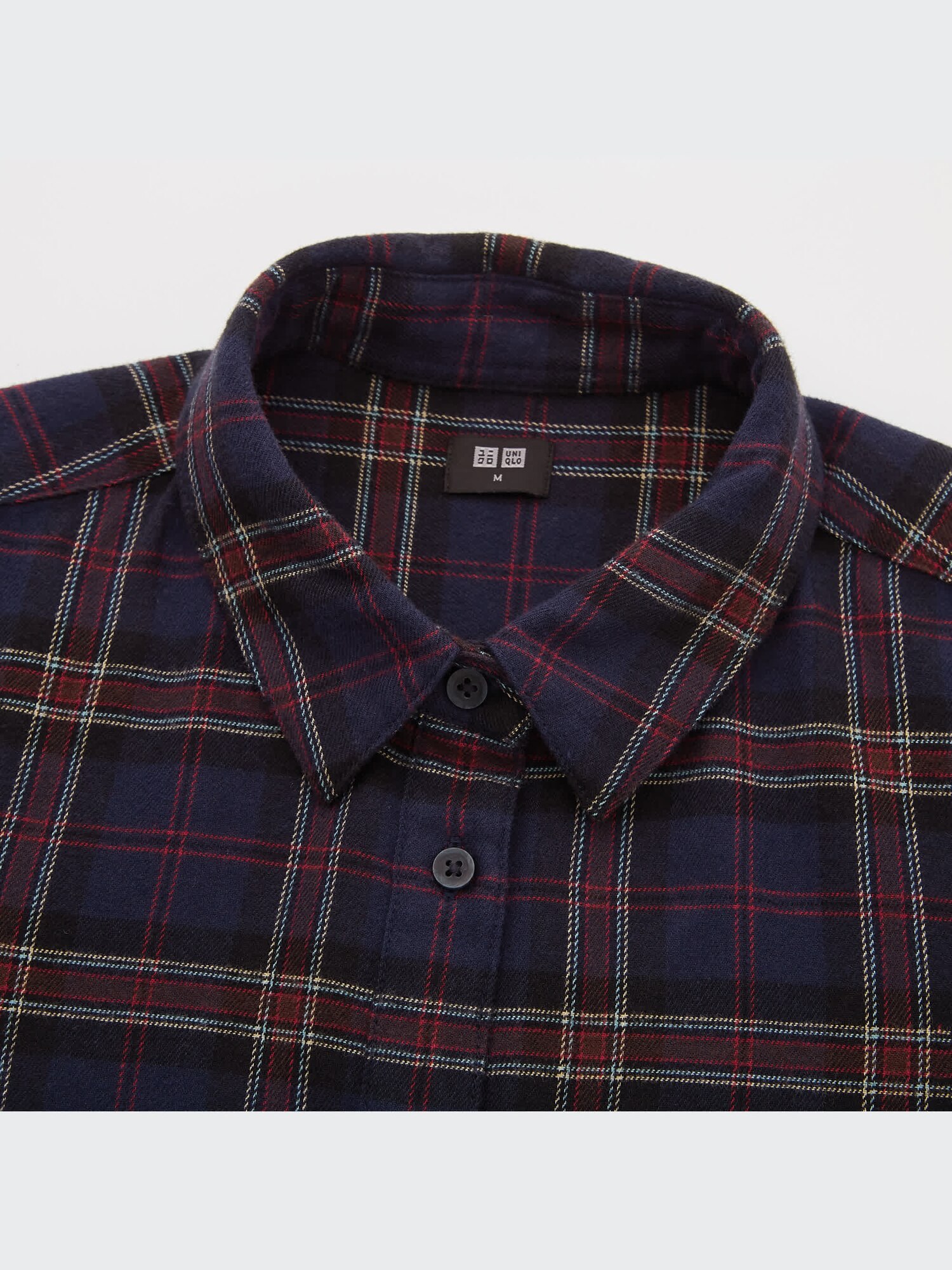 ユニクロ公式 | フランネルチェックシャツ（長袖）