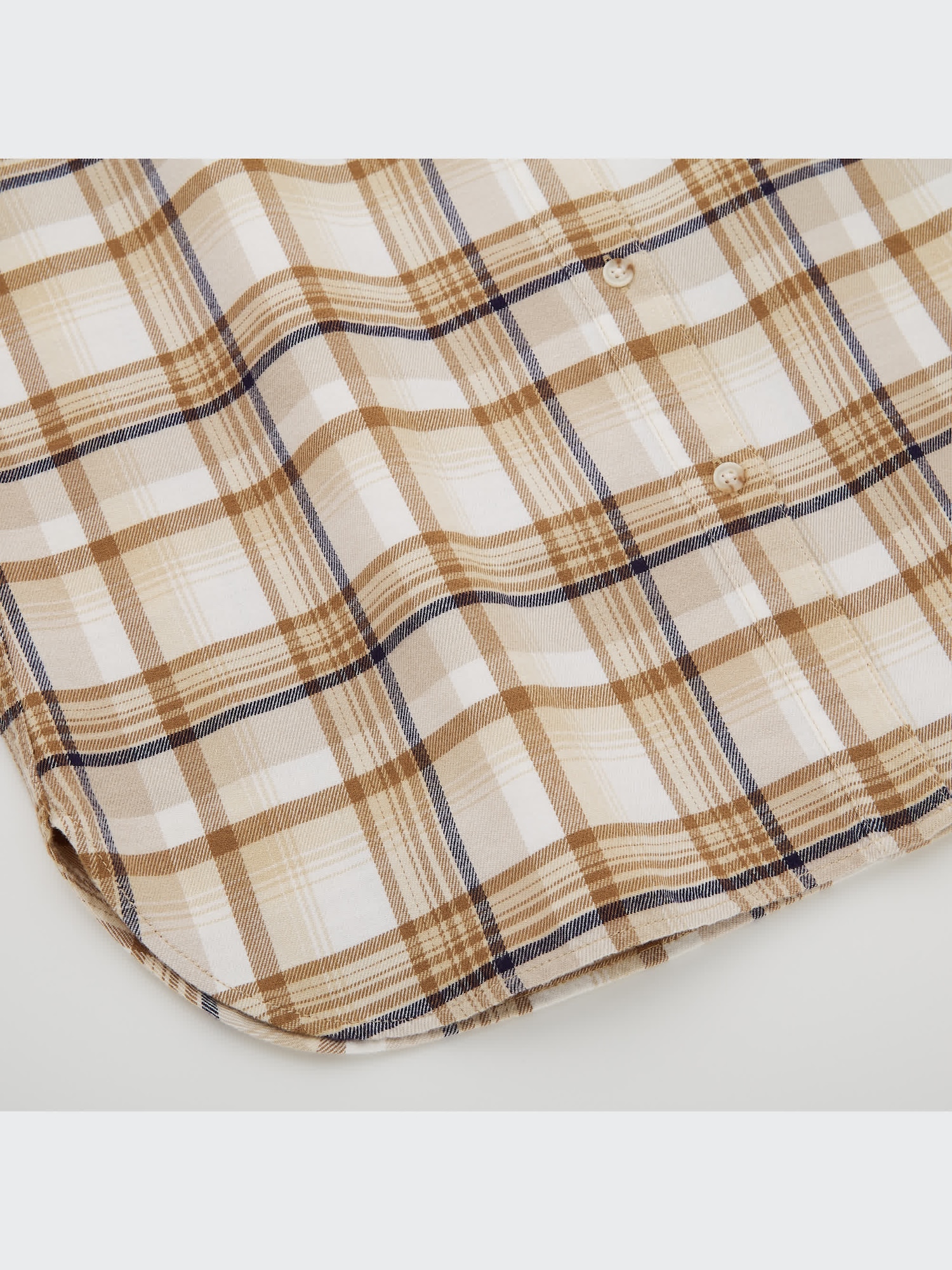 のり2 ユニクロ公式 | フランネルチェックシャツ（長袖）