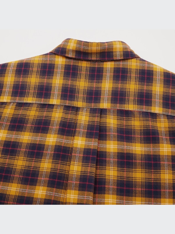フランネルチェックシャツ（長袖）
