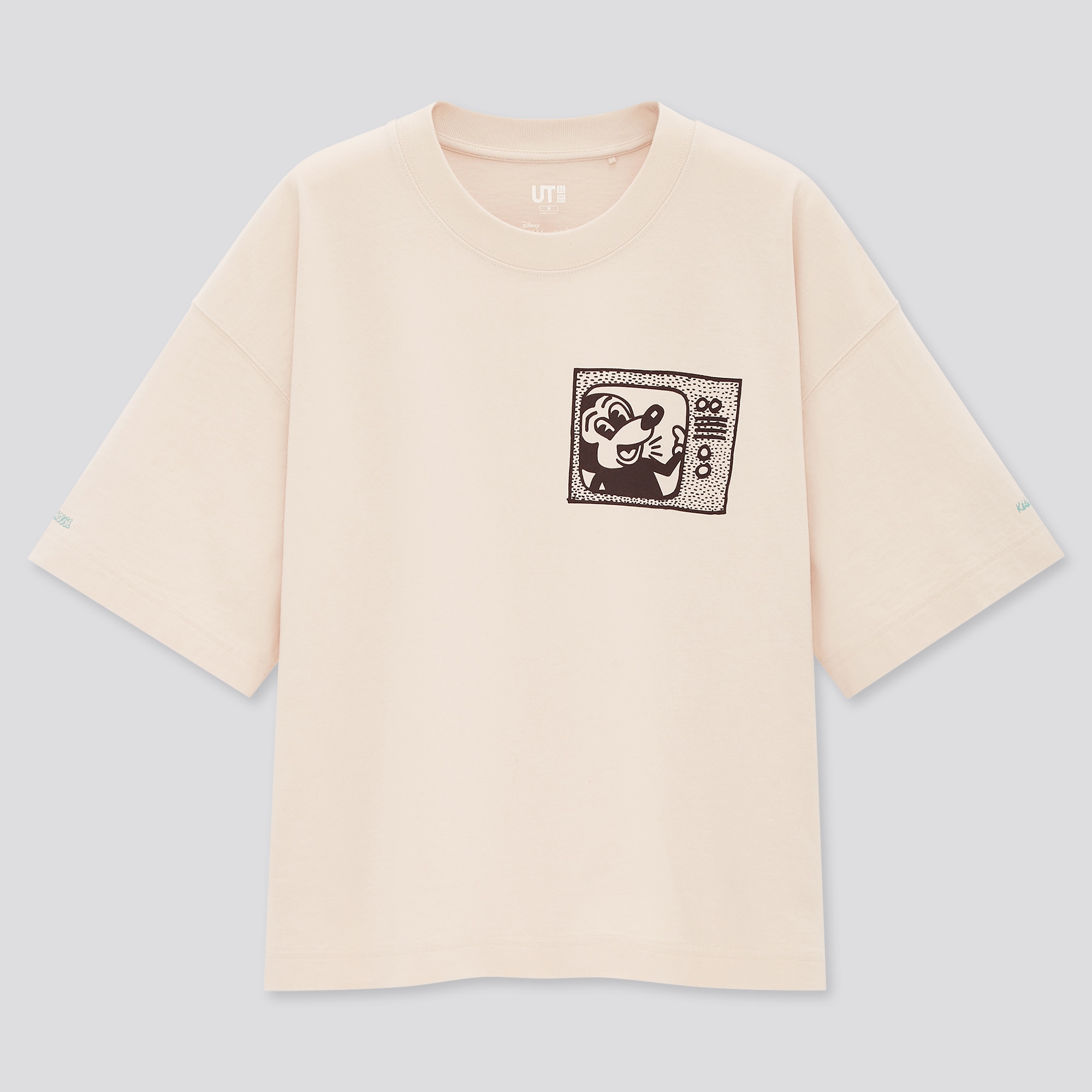 Uniqloのミッキーマウス キース へリング Ut グラフィックtシャツ 半袖 オーバーサイズフィット Stylehint