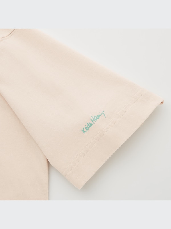 ミッキーマウス × キース・へリング UT グラフィックTシャツ（半袖・オーバーサイズフィット）