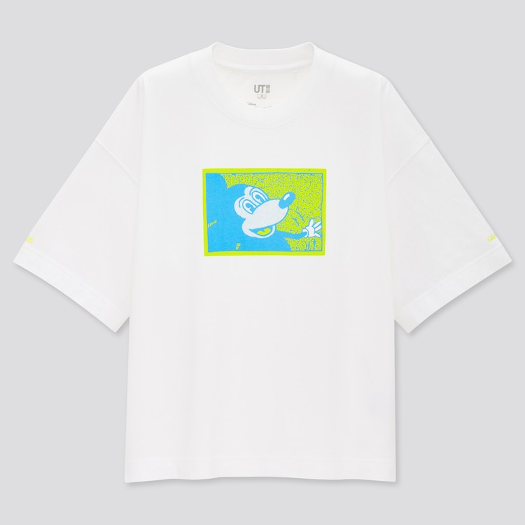 ユニクロ公式 ミッキーマウス × キース・へリング UT グラフィックTシャツ（半袖・オーバーサイズフィット）