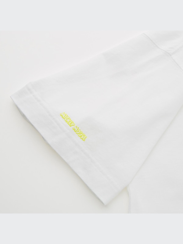 ミッキーマウス × キース・へリング UT グラフィックTシャツ（半袖・オーバーサイズフィット）