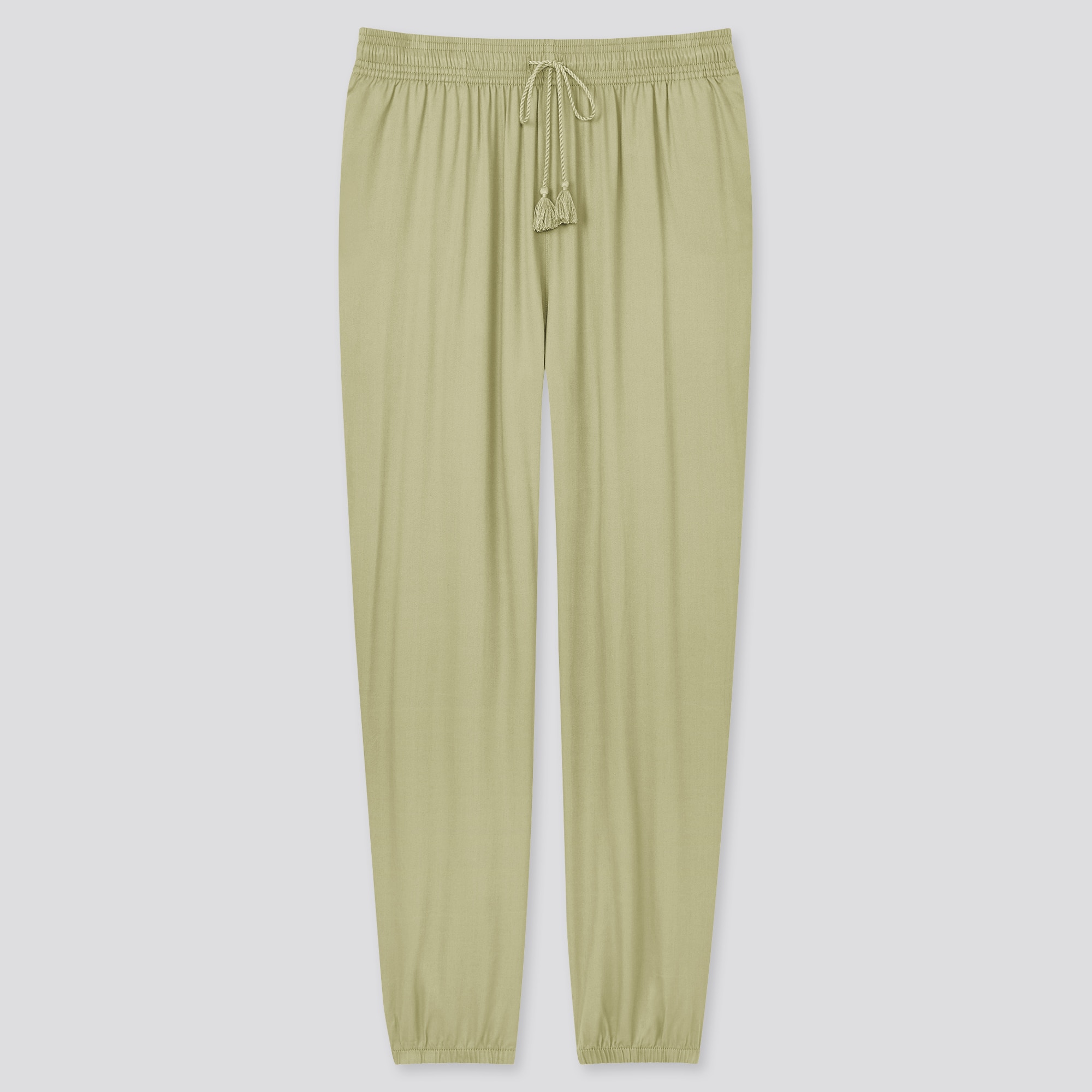 Satin drape pants uniqlo hot sale