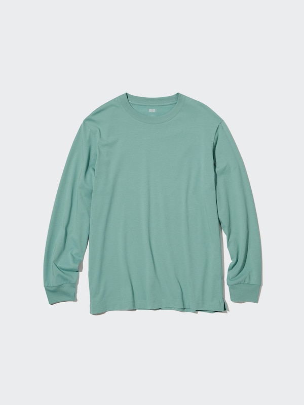AIRism Cotton UV Protection Long Sleeve T-Shirt