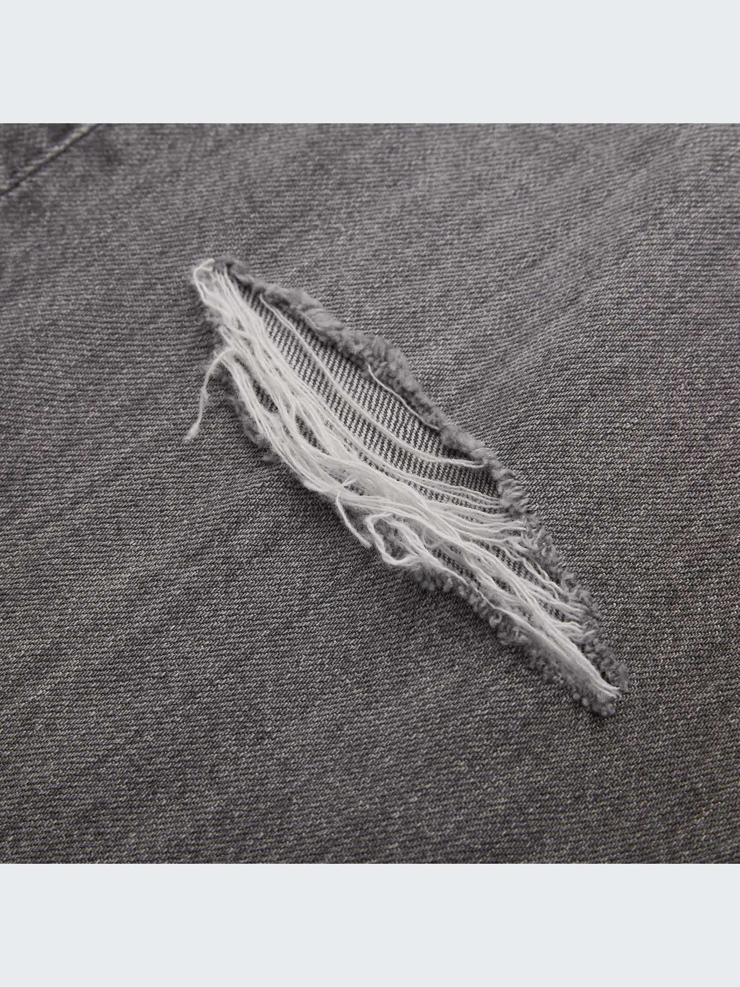 ユニクロ公式 | スラウチテーパードアンクルジーンズ（ダメージ