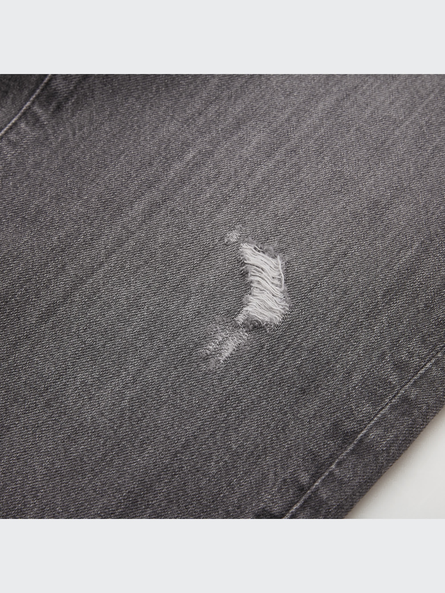 ユニクロ公式 | スラウチテーパードアンクルジーンズ（ダメージ