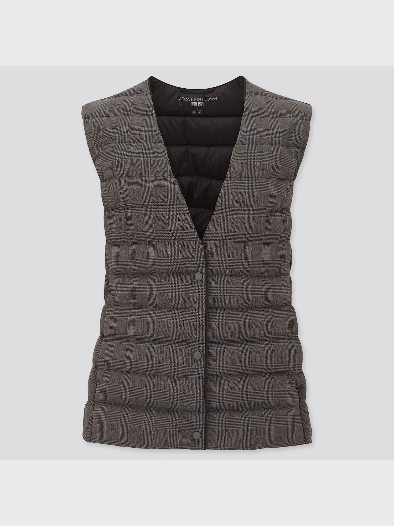 ユニクロ公式 | ウルトラライトダウンコンパクトベスト（チェック）