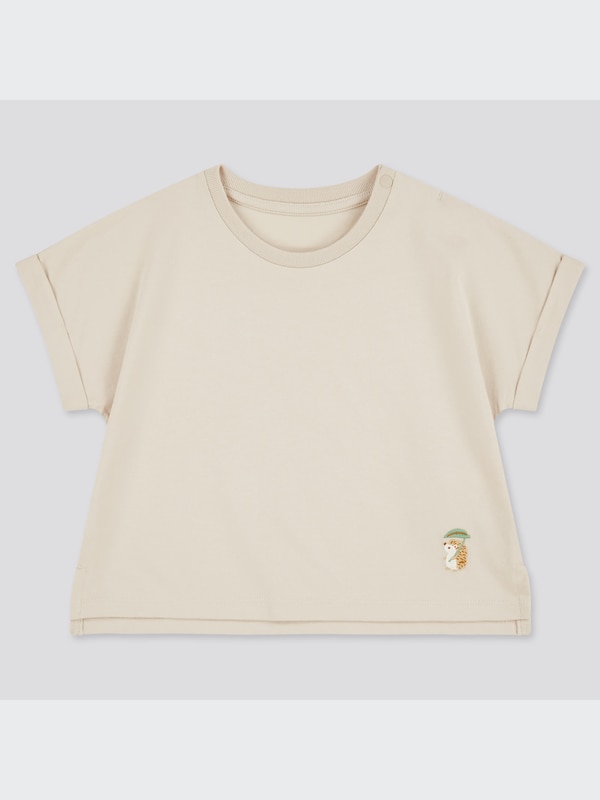 エアリズムコットンクルーネックT（半袖）