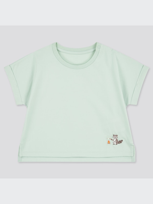 エアリズムコットンクルーネックT（半袖）