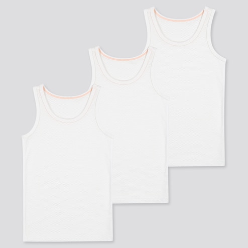 COTTON MESH TANK TOP 3 PAIRS