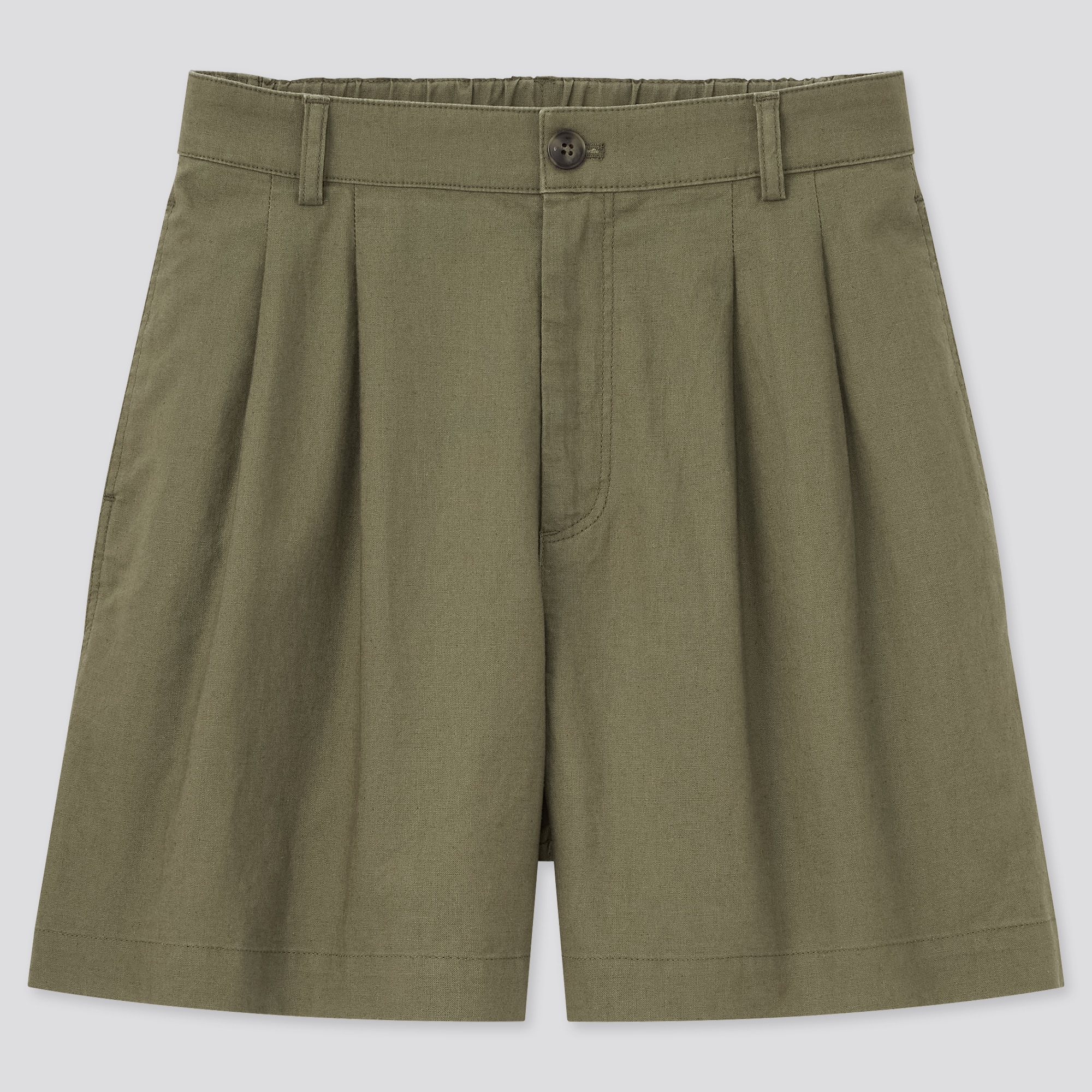 Uniqlo women's linen shorts sale