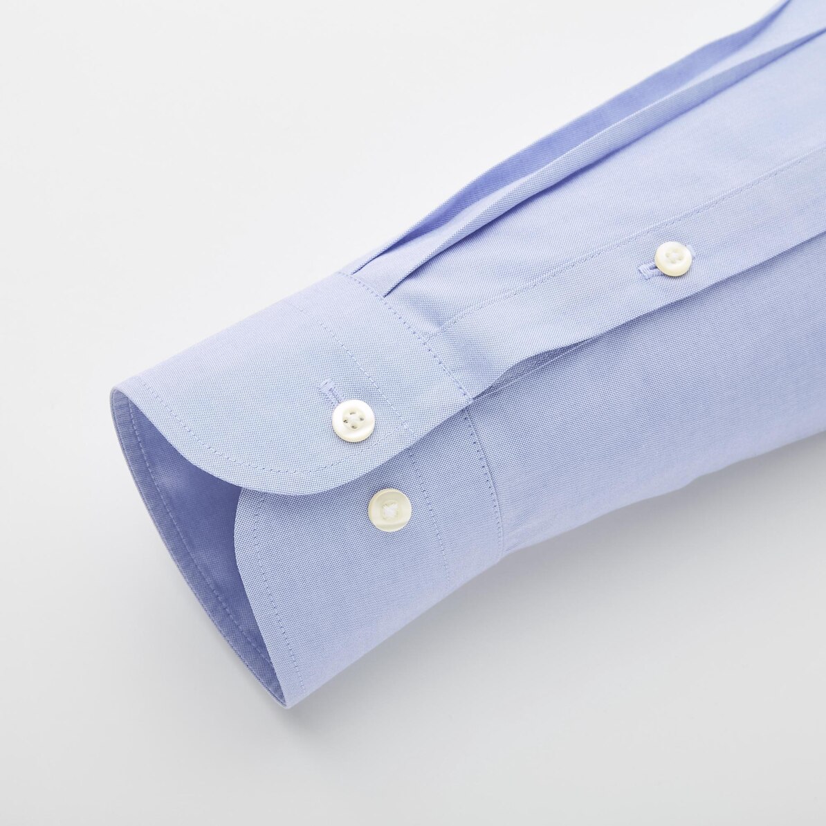 スーパーノンアイロンスリムフィットシャツ セミワイドカラー Sサイズ 長袖 Men ユニクロ