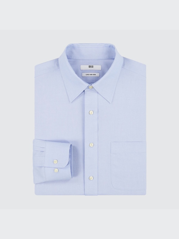 スーパーノンアイロンシャツ（レギュラーカラー・Mサイズ・長袖）2022年モデル