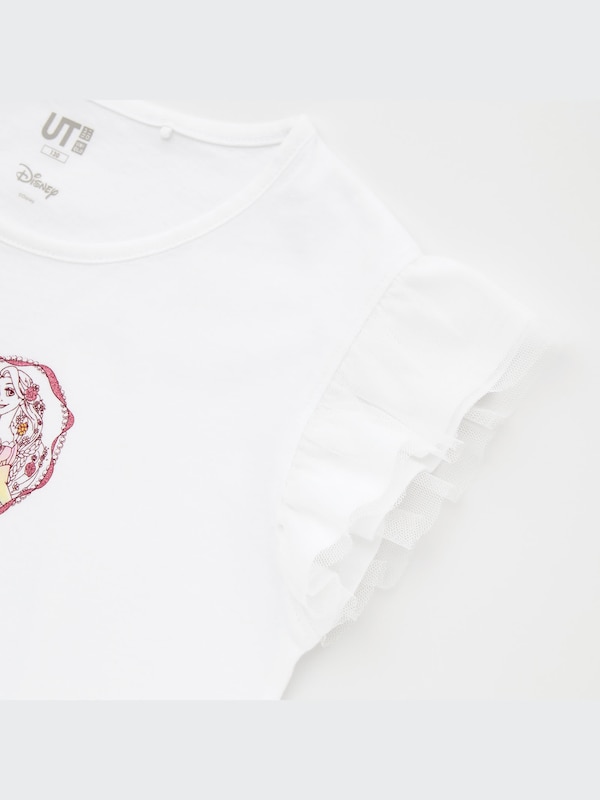 GIRLS ディズニー ヒロインズ ＆ ビューティフル トレジャー UT グラフィックTシャツ（半袖）