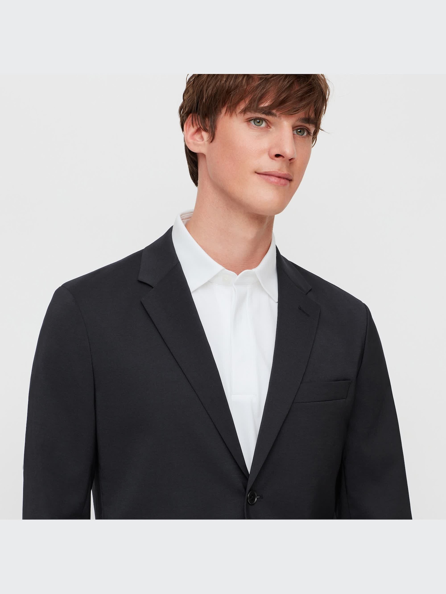 UNIQLO 感動ジャケット ブラック 4XL UNIQLO - ユニクロ 感動ジャケット ウールライク アウター