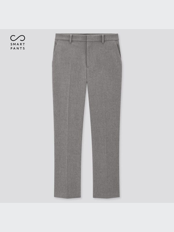 スマートアンクルパンツ（ウールライク・2WAYストレッチ・丈長め71cm）