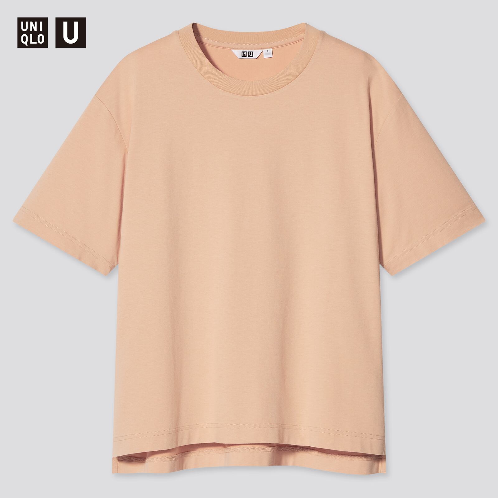 Women S Uniqlo U Airism Cotton Oversized Crew Neck T Shirt Uniqlo Sg Women S Uniqlo U Airism Cotton Oversized Crew Neck T Shirt Uniqlo Sg