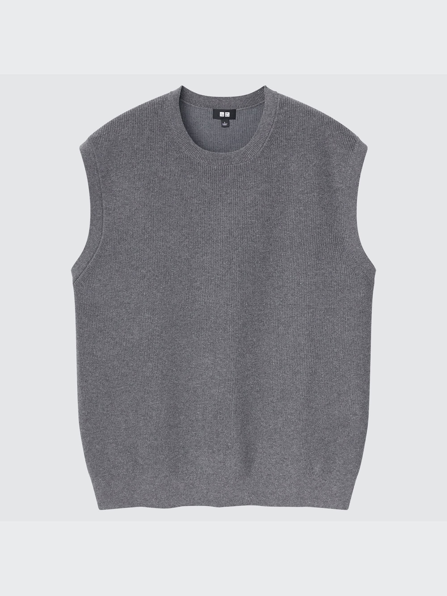 UNIQLO Washable Crew Neck Vest StyleHint