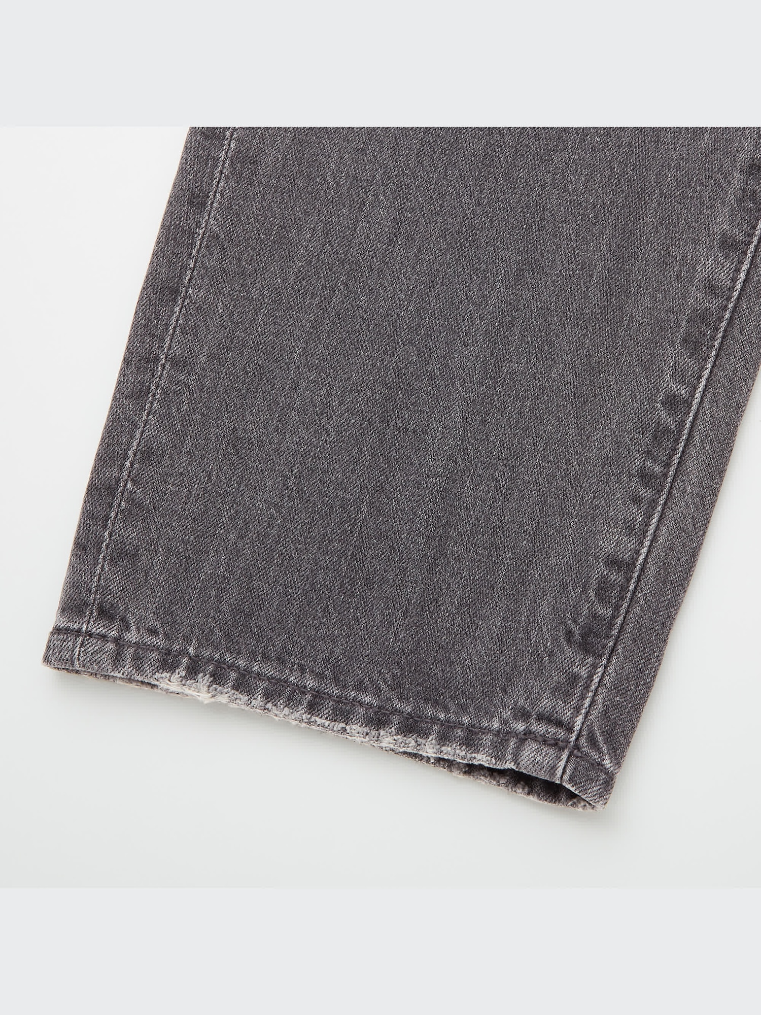 りんページ ユニクロ公式 | スラウチテーパードアンクルジーンズ（ダメージ