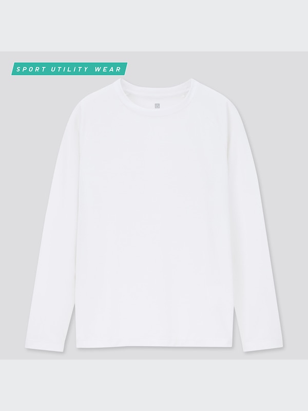 エアリズムUVカットメッシュT（長袖）
