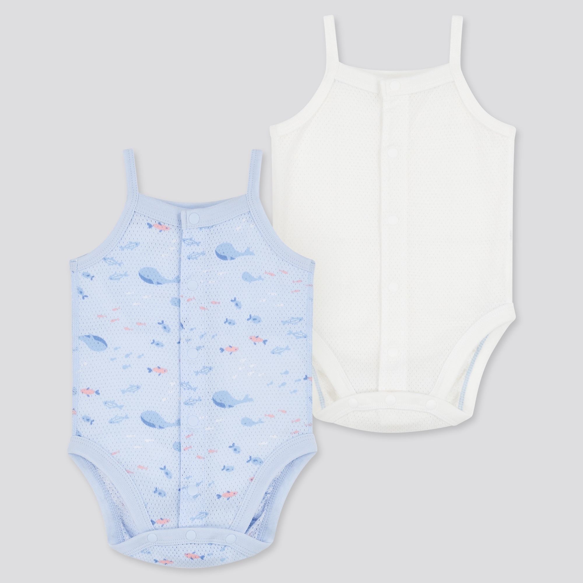 当店だけの限定モデル UNIQLO baby メッシュボディスーツ econet.bi