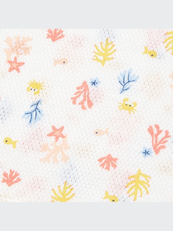 Joy of Printコットンメッシュインナーキャミソール（3枚組）