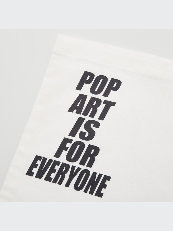 アンディ・ウォーホル エコ フレンドリー プリント バッグ（L）