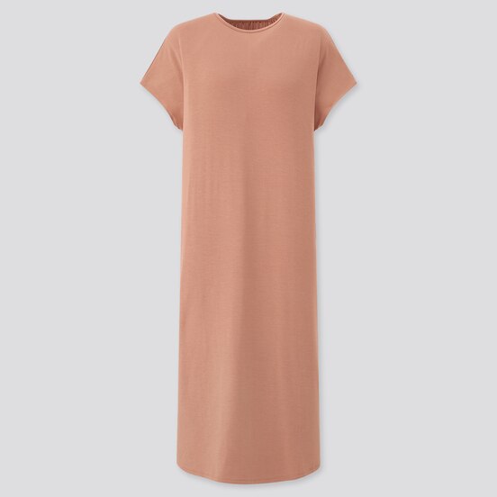 ドレープジャージーワンピース 半袖 Women ユニクロ