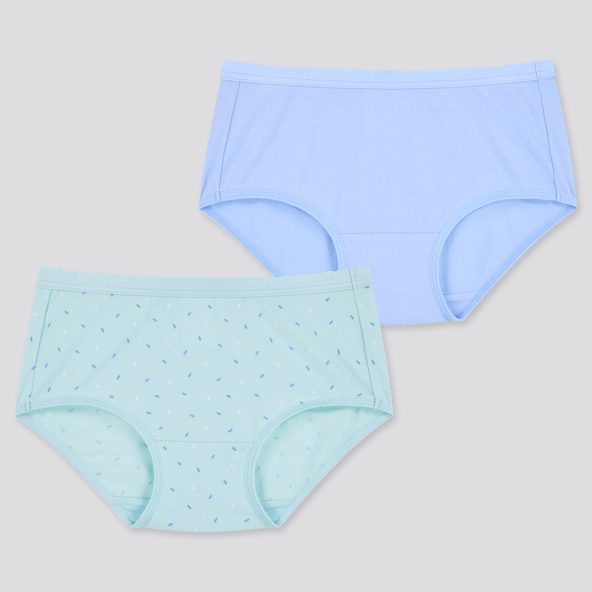 Girls エアリズムコットンブレンドショーツ 2枚組 Kids ユニクロ