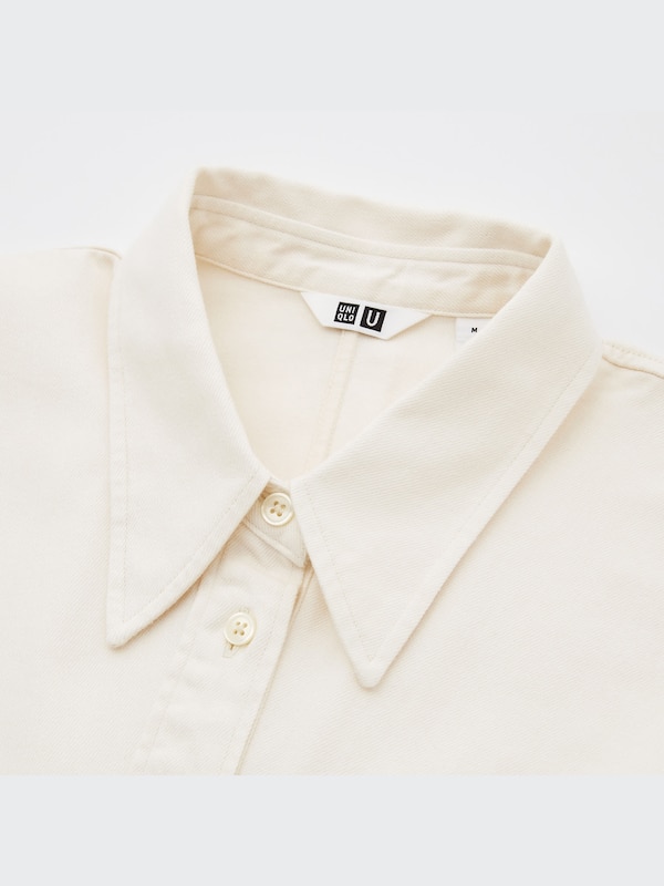 ロングシャツワンピース（長袖）