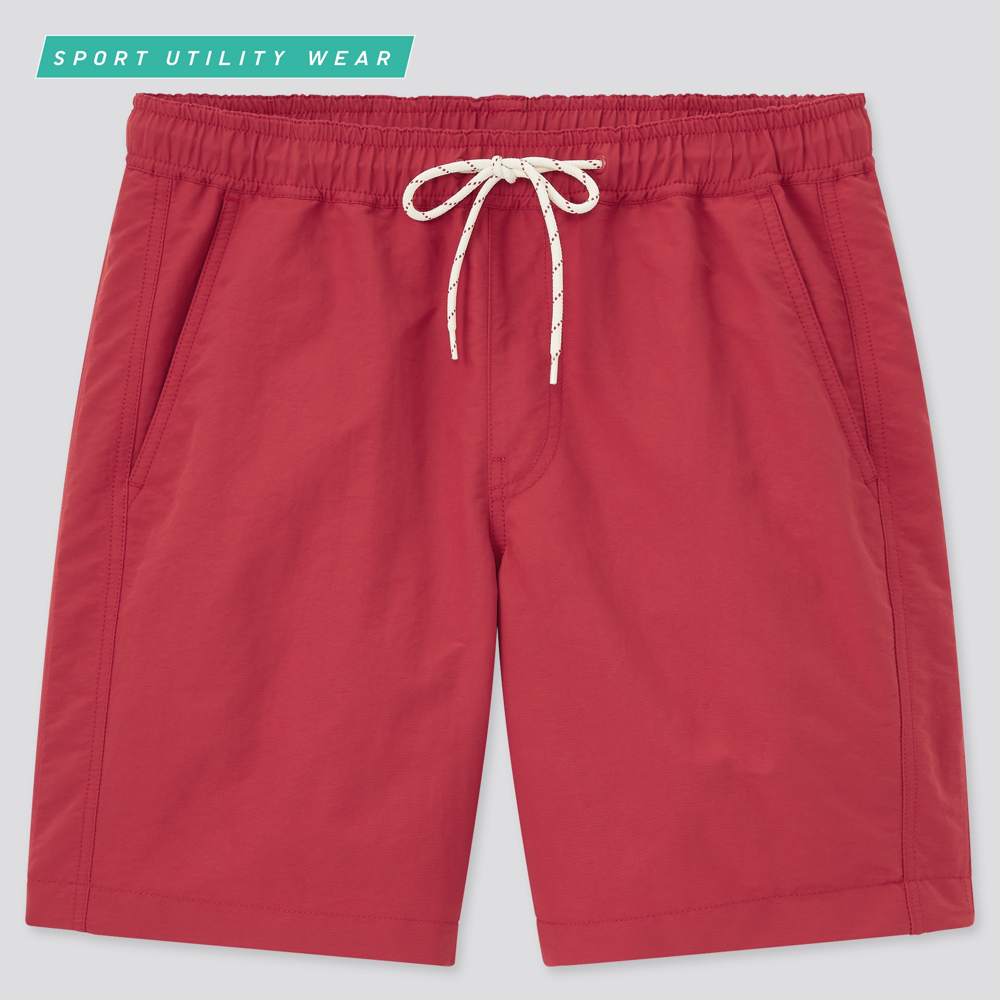 uniqlo red shorts