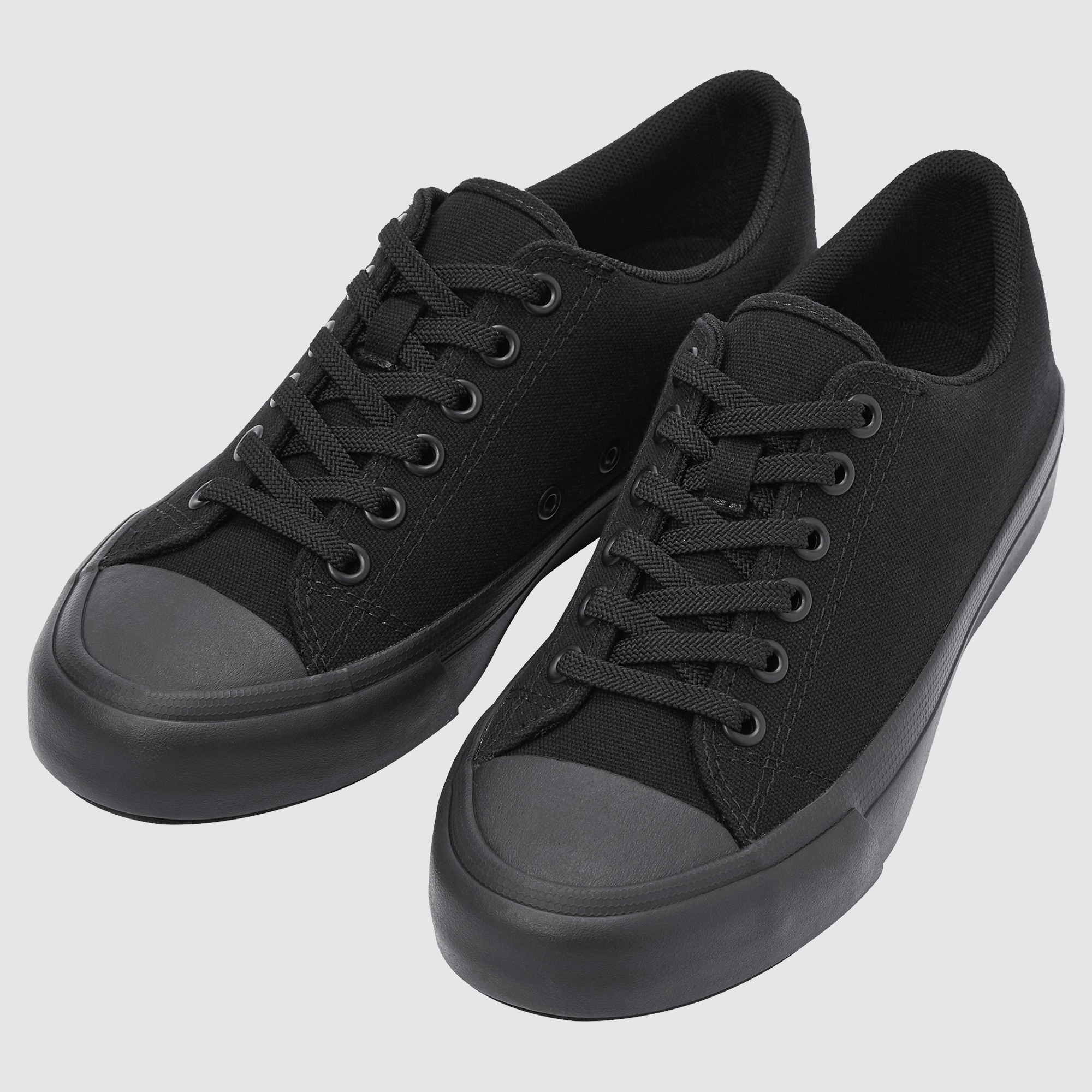 Canvas shop sneakers black