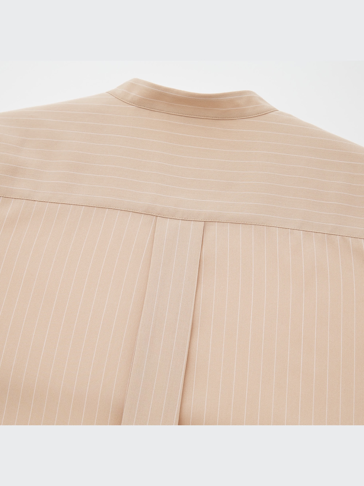 準備中 ユニクロ公式 | レーヨンバンドカラーストライプブラウス（長袖）