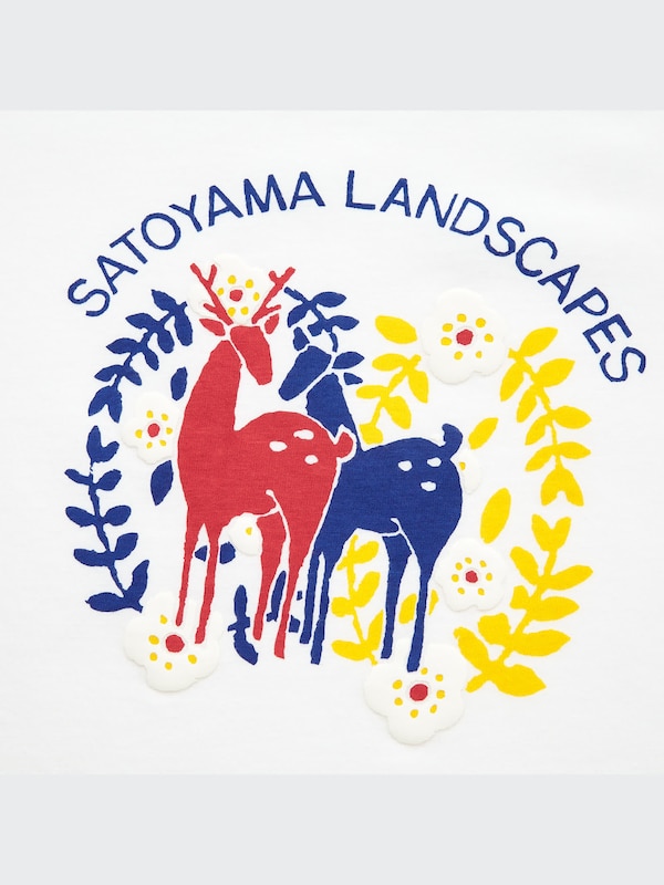 里山 日本の原風景 UT グラフィックTシャツ（半袖・レギュラーフィット）