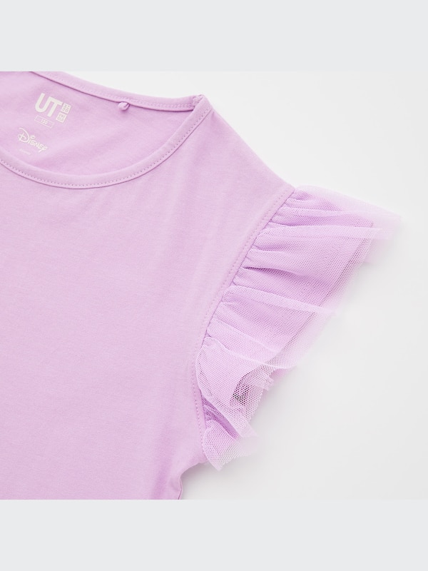 GIRLS ディズニー ヒロインズ ＆ ビューティフル トレジャー UT グラフィックTシャツ（半袖）