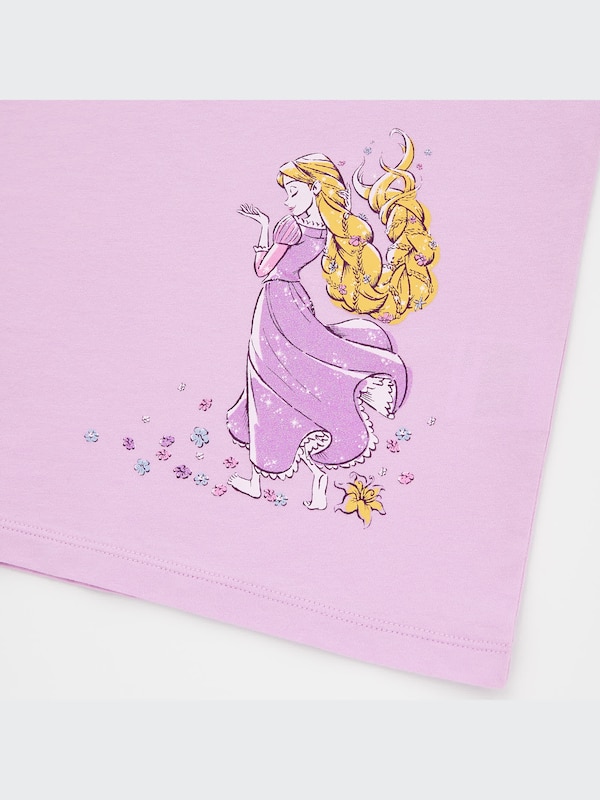 GIRLS ディズニー ヒロインズ ＆ ビューティフル トレジャー UT グラフィックTシャツ（半袖）