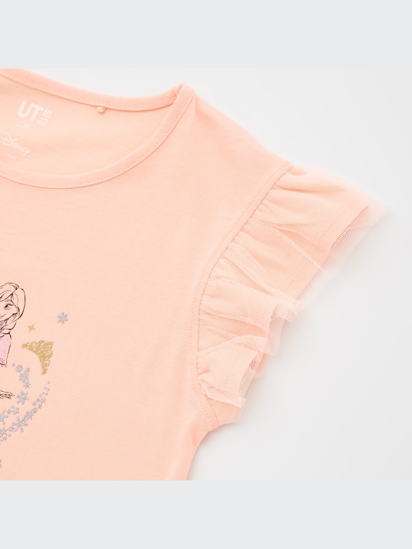 GIRLS ディズニー ヒロインズ ＆ ビューティフル トレジャー UT グラフィックTシャツ（半袖）