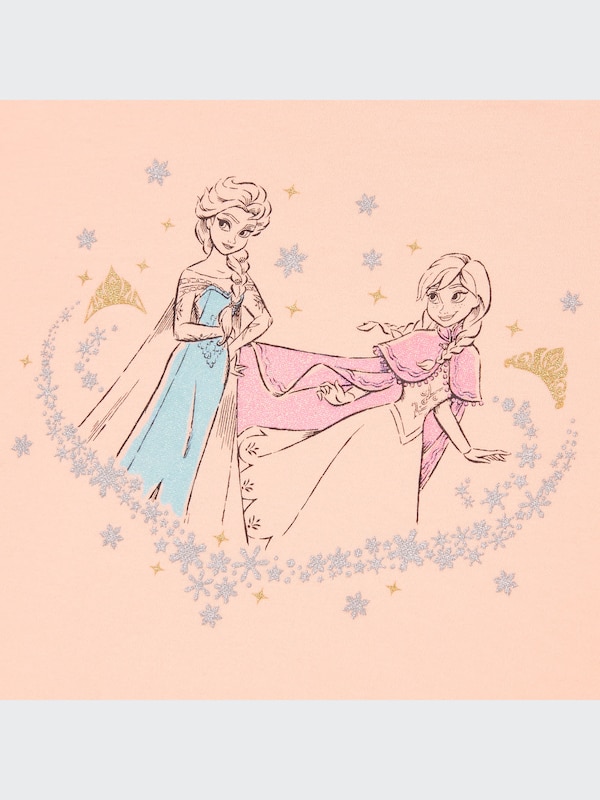 GIRLS ディズニー ヒロインズ ＆ ビューティフル トレジャー UT グラフィックTシャツ（半袖）