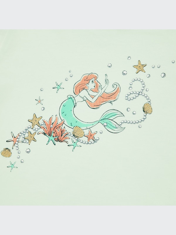 GIRLS ディズニー ヒロインズ ＆ ビューティフル トレジャー UT グラフィックTシャツ（半袖）